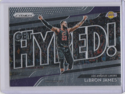 LeBron James 2018-19 Panini Prizm Get Hyped! #4