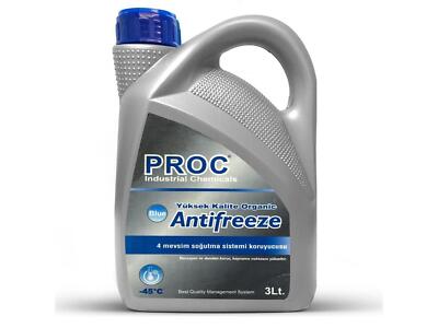 Kühlerfrostschutz Antifreeze Winter Frostschutz Kühlmittel -45C 3 Liter Blau