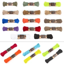 HERCULES 250ft Type III Paracord 550 Paracord lot Rope Parachute Cord