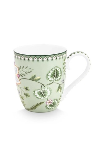 PIP Studio Tasse Lily & Lotus XL Jumbobecher Porzellan 0,45L - Bild 6 von 10