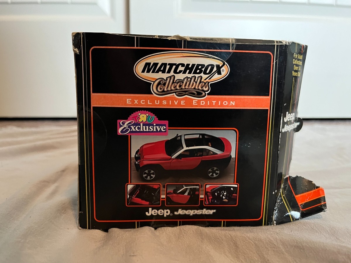 Matchbox Collectibles Die Cast Jeep Jeepster 2001 Mattel Concept 