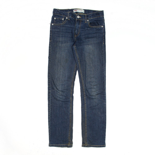 LEVI'S 511 Boys Jeans Blue Denim Slim Straight W26 L27 - 第 1/6 張圖片
