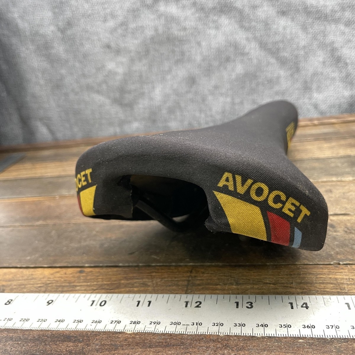 Vintage Avocet Spenco GelFlex R20 Bicycle Saddle Seat Black Road