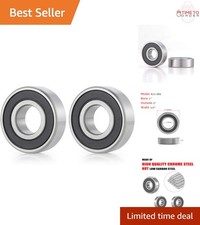 Ball Bearings 1 Inch ID x 2 Inch OD x 1/2 Inch Thick High Speed Double Sealed...