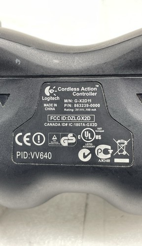 Logitech Cordless Action Controller G-X2D11 Wireless Gamepad for PlayStation 2 - Picture 2 of 5