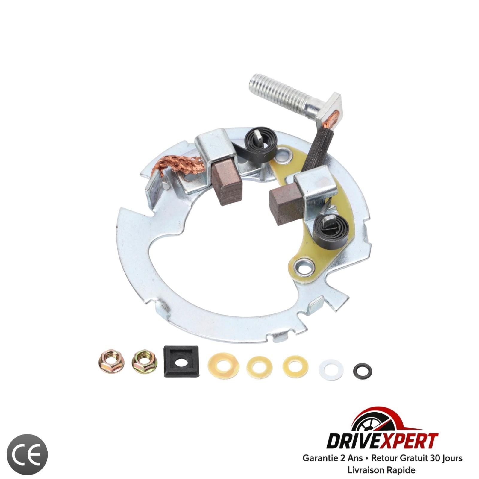 Starter Carbon Brush Holder Kit For Honda TRX300 CBR600F 31206-MN4-008 Motorc...