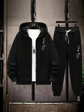 Men's Outfit 2 Piece Set Shirt  Pants Suit PLUS SIZE BIG 5XL