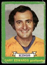 1973-74 O-Pee-Chee *C* Gary Edwards Los Angeles Kings #199