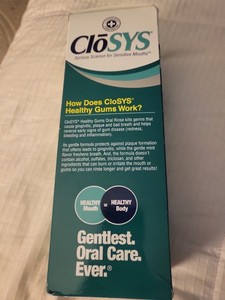 Closys Healthy Gums Sensitive Mouthwash, NIB,  32ozs