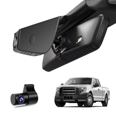 Leadfan 4K+1080P Dashcam for Ford F150/F250/F350 2018-2026, 128GB Card