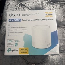 Image of TP-Link Deco X50 AX3000 Whole Home AI Mesh Wi-Fi 6 System Dual