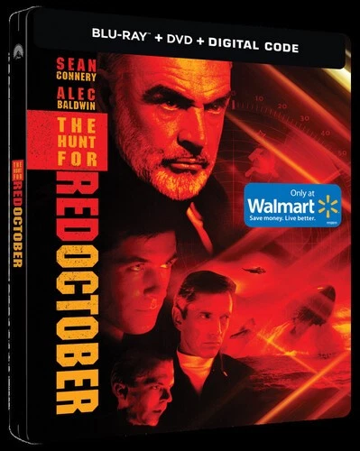 The Hunt for Red October (Steelbook) [Used Very Good Blu-ray] With DVD, Steelb - Image 3 of 3