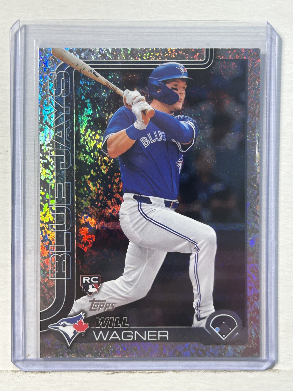 2025 Topps Series 2 - Will Wagner - RC Rookie Holo Foil #430 Toronto Blue Jays