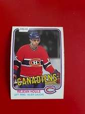 1981-82 O-Pee-Chee OPC #183 Rejean Houle - Montreal Canadiens NRMT