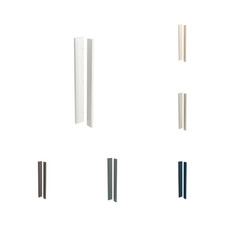 KitchenKit J-Pull Corner Posts 720mm x 80mm x 80mm