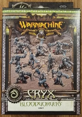 Warmachine Miniatur CRYX Bloodgorgers Einheit von Privateer Press