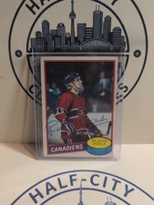 1980-81 OPC O-Pee-Chee #261 REJEAN HOULE Montreal Canadiens Signed Auto Card