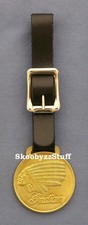 Indian Motorcycle Watch Fob, Bronze Chief Head Medallion