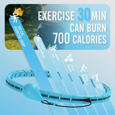 Infinity Weighted Hula Exercise Hoop, for Adults Women Weight Loss Plus Size,...