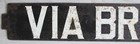 Vintage New York Subway BMT Train Metal Destination Sign Via Bridge NYC — photo 2
