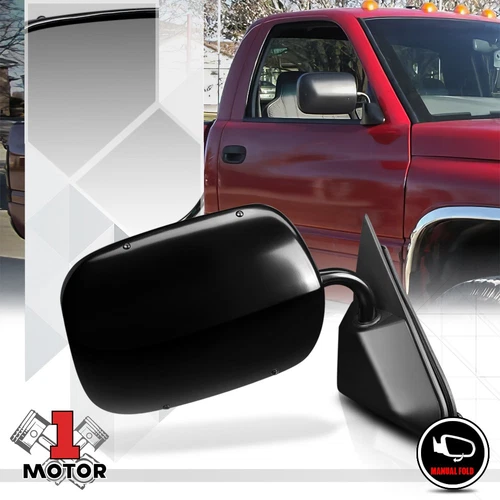 [Right] Passenger Side Manual Adjust Foldable Mirror for 88-00 C/K Tahoe/Yukon