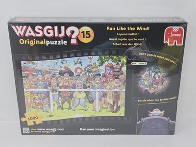 Jumbo Wasgij? #15 RUN LIKE THE WIND! 1000 Piece Jigsaw Puzzle - New & Sealed
