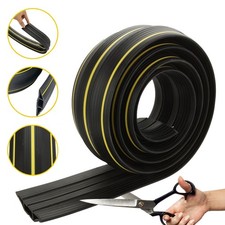 2M Heavy Duty Rubber Cable Protector-Protect Wires and Cable Across The Floor