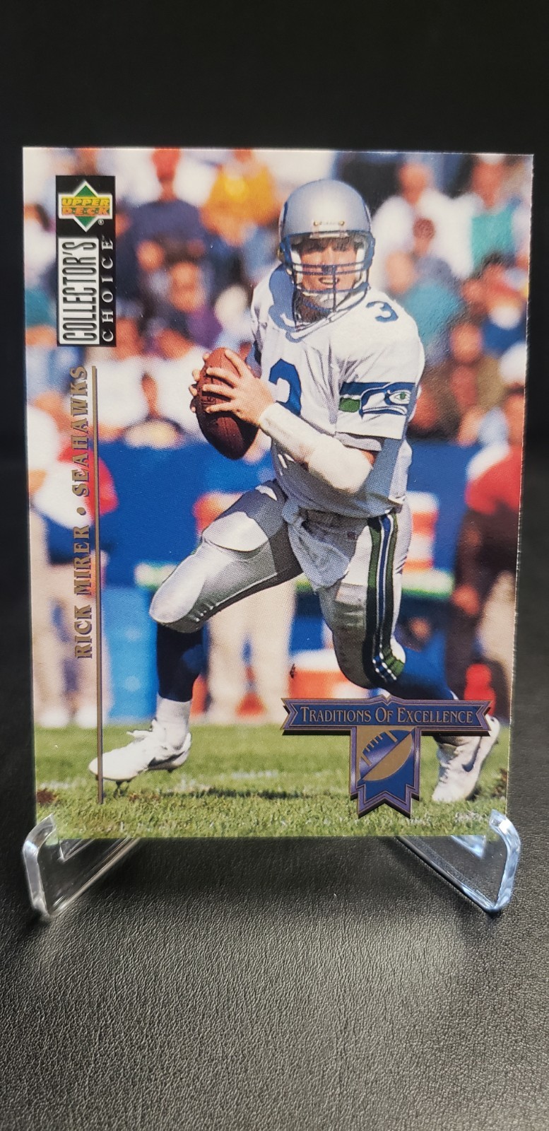 1994 Upper Deck Collector's Choice - Traditions of Excellence Rick Mirer #49