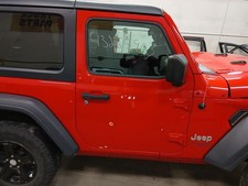 Passenger Front Door Full Door Power Window Fits 18-24 Wrangler 3140087