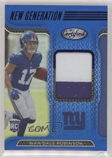 2022 Certified New Generation Jerseys Mirror Blue 36/99 Wan'Dale Robinson qf8