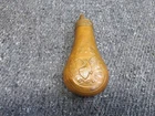 ORIGINAL CIVIL WAR ERA COLT TYPE PISTOL POWDER FLASK WITH PATRIOTIC EAGLE