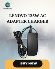 Lenovo 135W AC Adapter Charger ADL135NDC2A 20V 6.75A Laptop Power Supply Cable