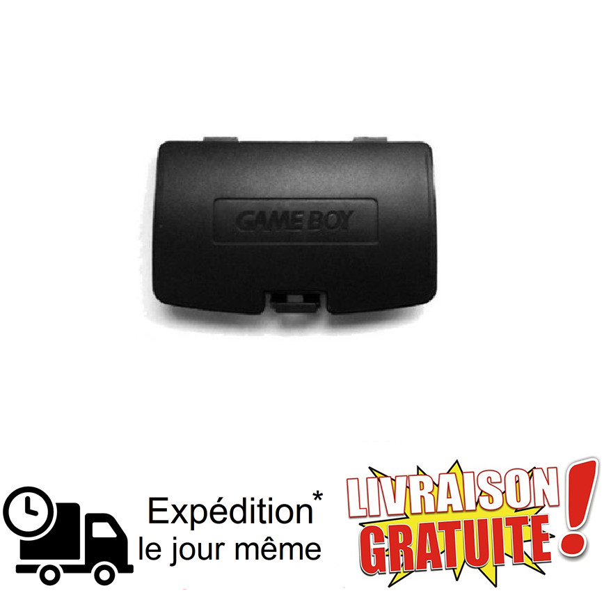Couvercle arrière Game Boy Color noir accessoire console rétro