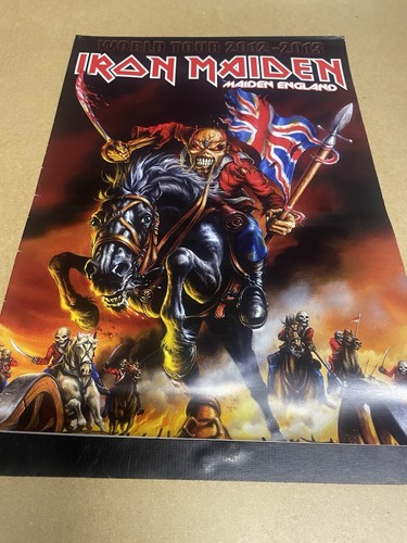 Iron Maiden Maiden England tour Program/poster