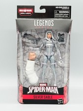 SILVER SABLE 2019 Marvel Legends 6  series KINGPIN Wave Left Arm BAF Spider-Man