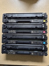 Genuine HP 4 Color Set 201A/X Toners CF400A CF401X CF402X CF403X 90 Plus