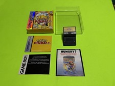 Pokémon Pinball (Nintendo Game Boy Color, 1999) CIB Box Manual Inserts Game Mint