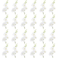 24 PCS Artificial Flowers for Floating Candles Wedding Centerpiece Mini Orchi...