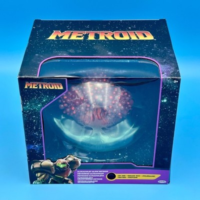 World of Nintendo Ultraviolet Glow Metroid Prime Squishy Figure