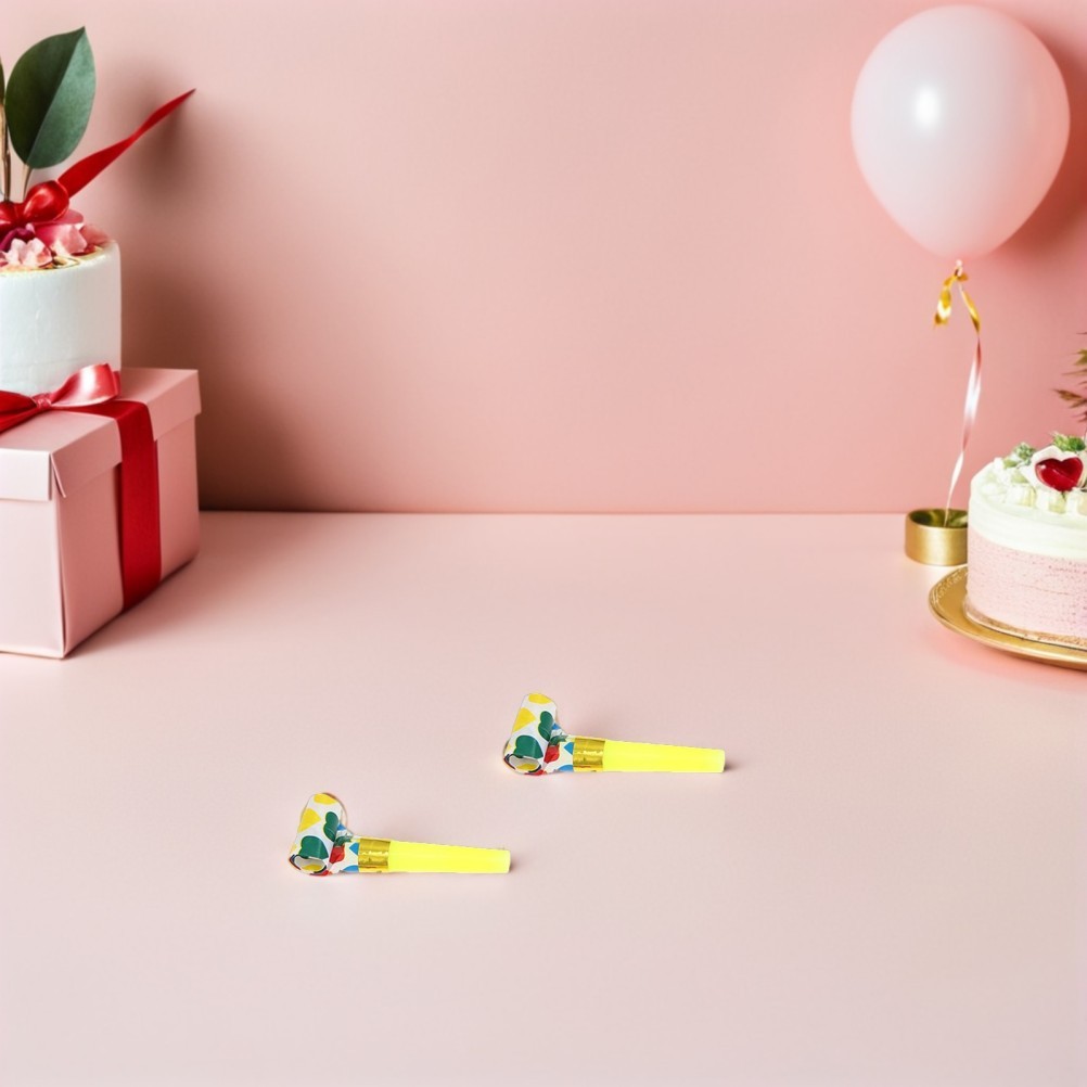 120 Pcs Children's Party Whistle Noise Makers for Kids Blowers Birthday Horns