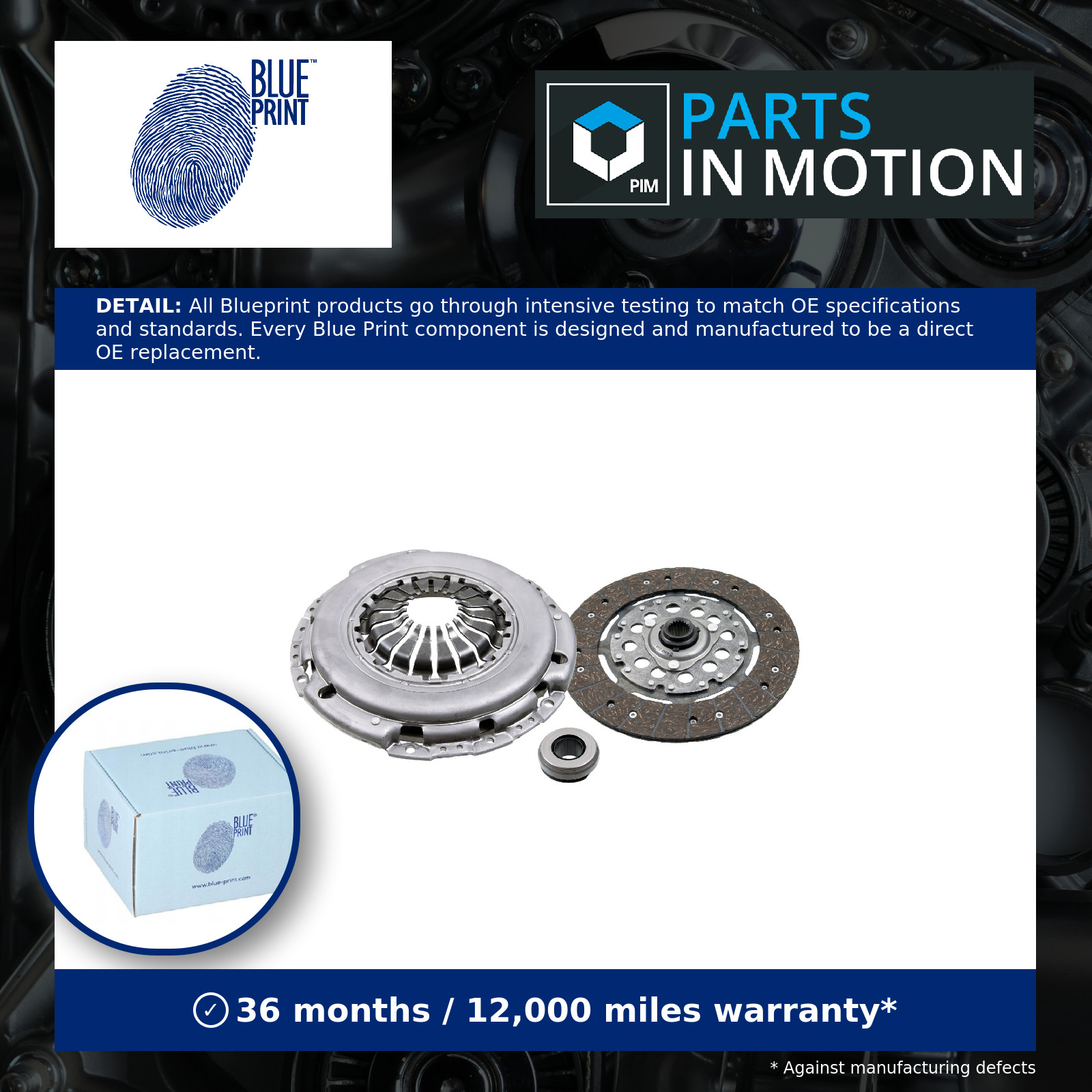 Blue Print ADP153084 Clutch Kit Alternative to Replace Self-Adjusting Clutch with Conventional Design, 1 Unit - Image 5