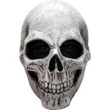 Adults White Skull Mask TB26156