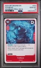 2024 RIFTBOUND: LEAGUE OF LEGENDS VOLIBEAR TRIAL DECK #041 VOLIBEAR PSA 10