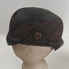 Original German WW1 WWI Leather Pickelhaube Helmet Parts Lot — photo 5