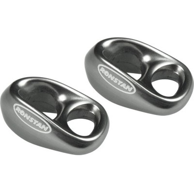Ronstan RF8080GRY-2 Shock - 3/16'' Line - 1/4'' Webbing - Grey - Pair (rf8080gry2)