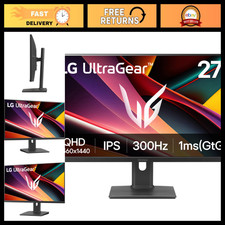 27" QHD IPS Gaming Monitor 300Hz 1ms HDR400 Ultra Fast Response - Perfect for Ga