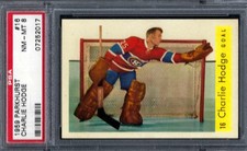 1959 Parkhurst #16 PSA 8 Charlie Hodge Canadiens 16 Centered! SET BREAK