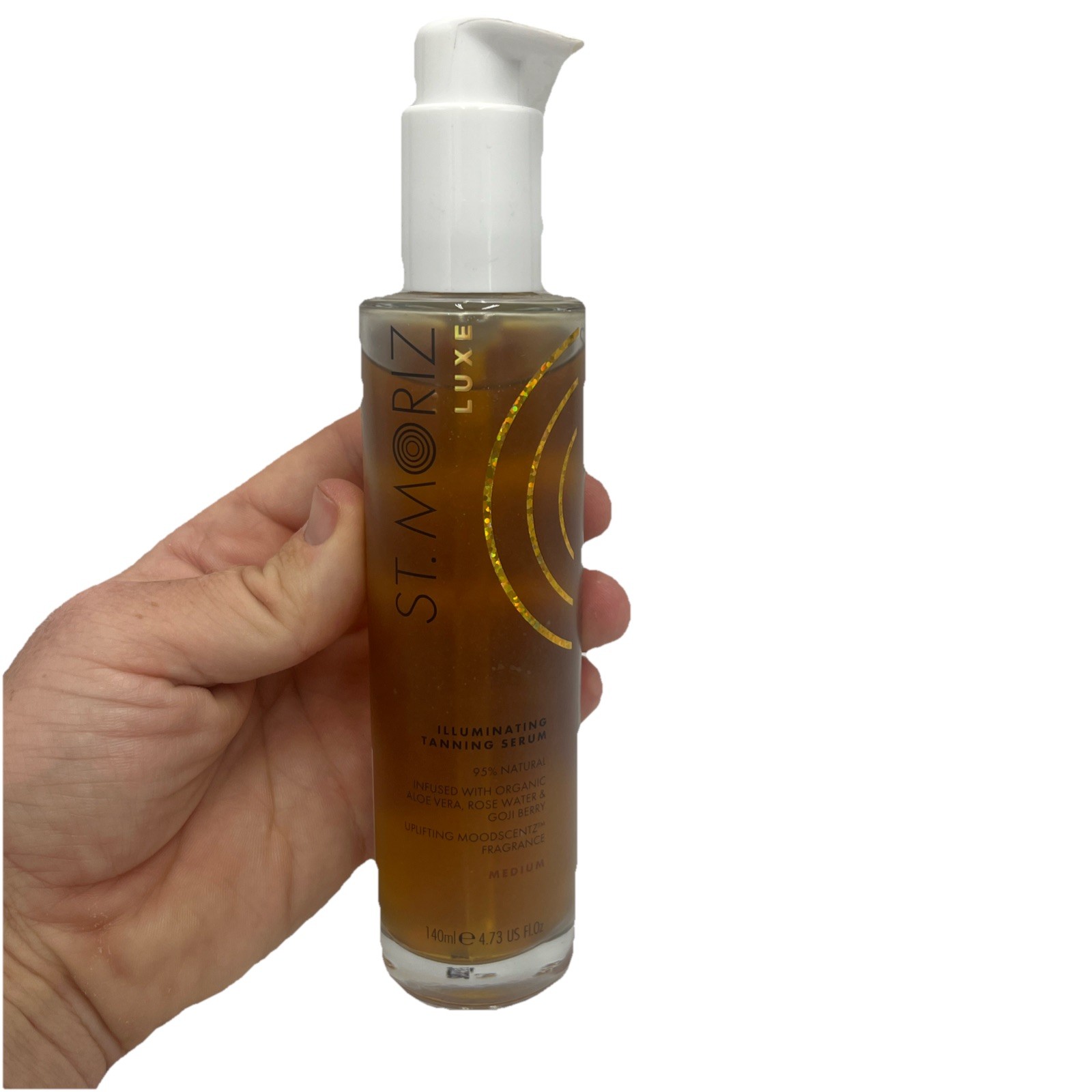 St Moriz Luxe Illuminating Tanning Serum - Medium 140ml