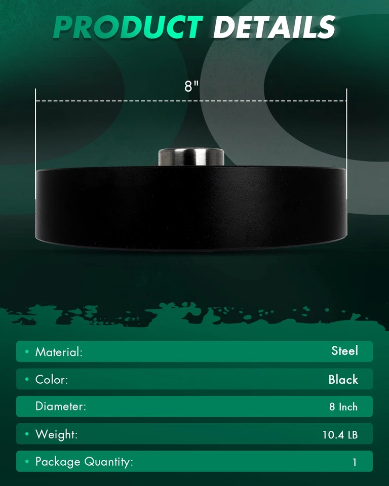 Equilibrador armónico para Chevrolet C10 C20 C30 K10 K20 K30 V8 5,7 L 594-006 Foto 3 de 4