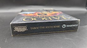 TABOO The Sixth Sense NES. Brand New and Factory Sealed